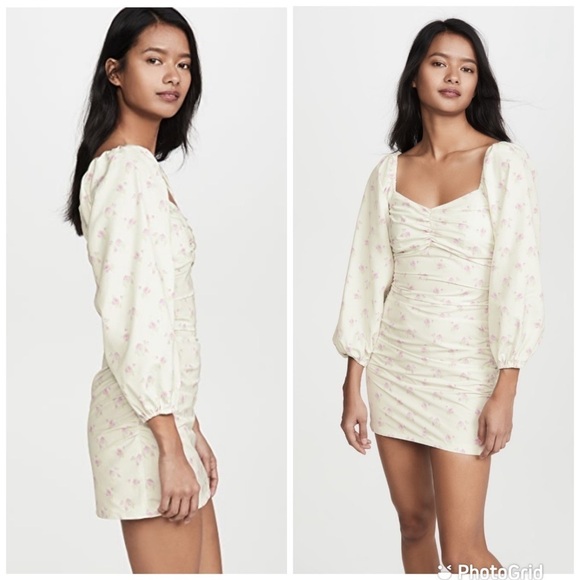 Sandy Liang Pump Dress In Tablecloth Cream NWT! - Picture 12 of 12